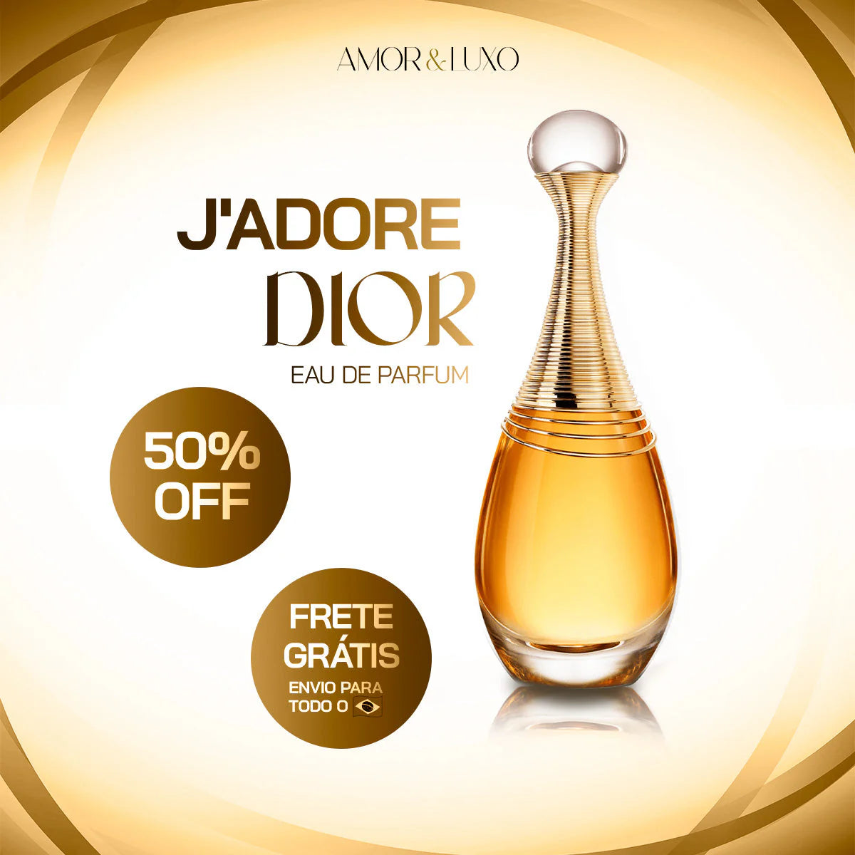 J'adore Dior - Perfume Feminino - Eau de Parfum - 100ml (OFERTA DE PÁSCOA)